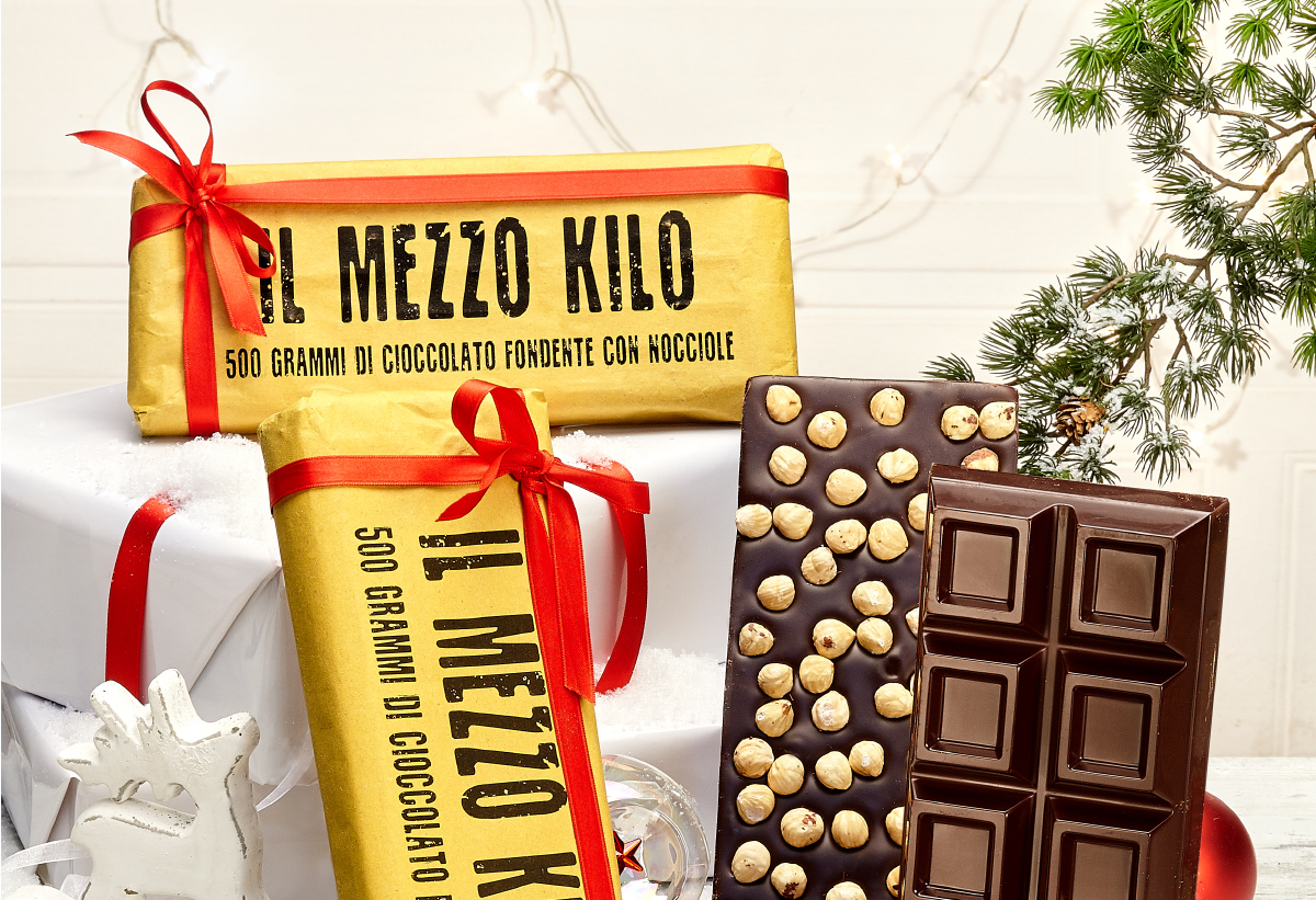Regali Di Cioccolato Per Natale.Mezzo Kilo Di Cioccolato Equo Solidale Per Il Natale