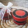 bomboniera in pietra saponaria da artigiani del Kenya con confetti inclusi - Fondazione Albero della Vita